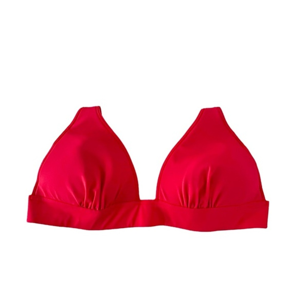 Victoria’s Secret Molded Padded Bikini Halter Tie Neck Top Only Size X-Large